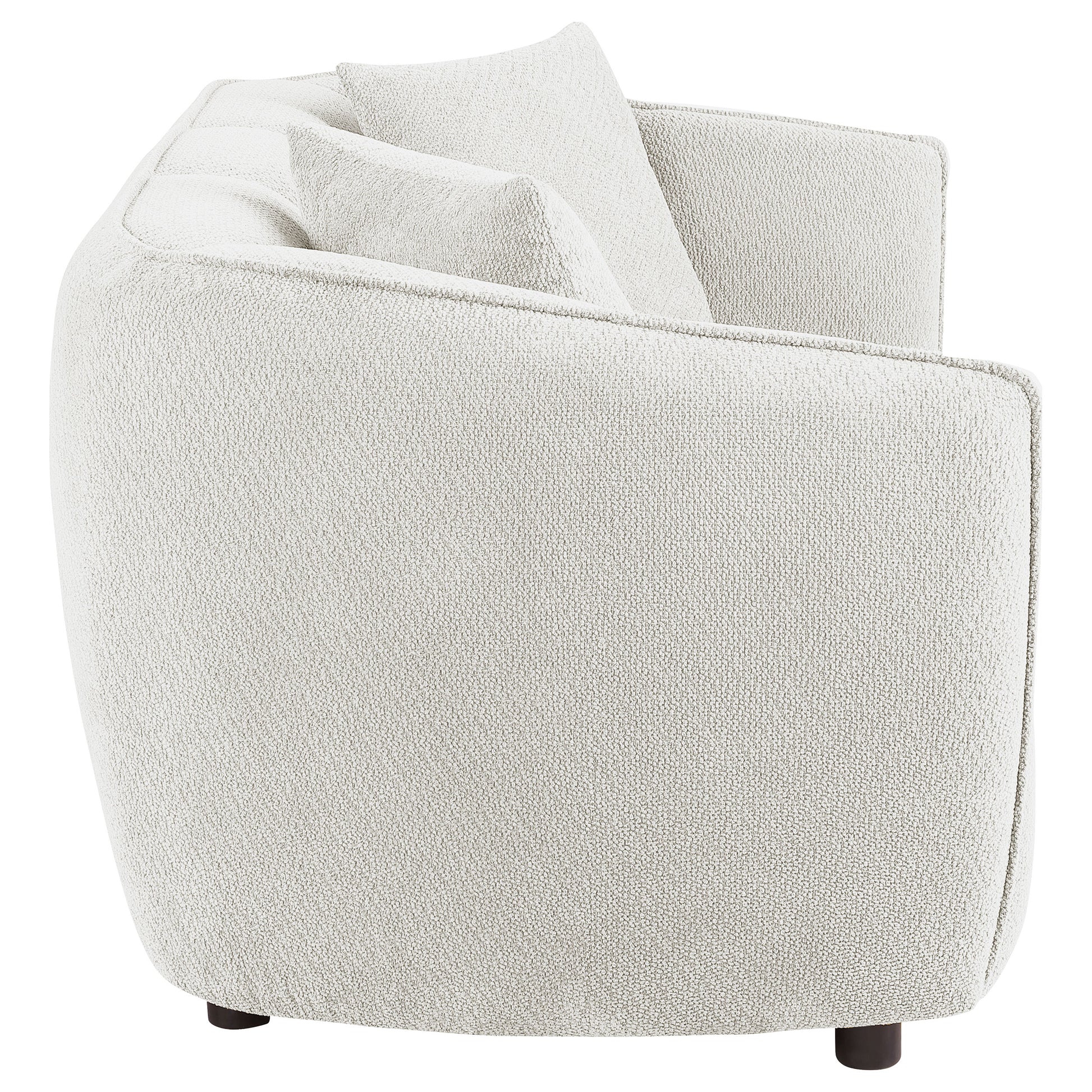 Aleisha Fabric Upholstered Loveseat Sand