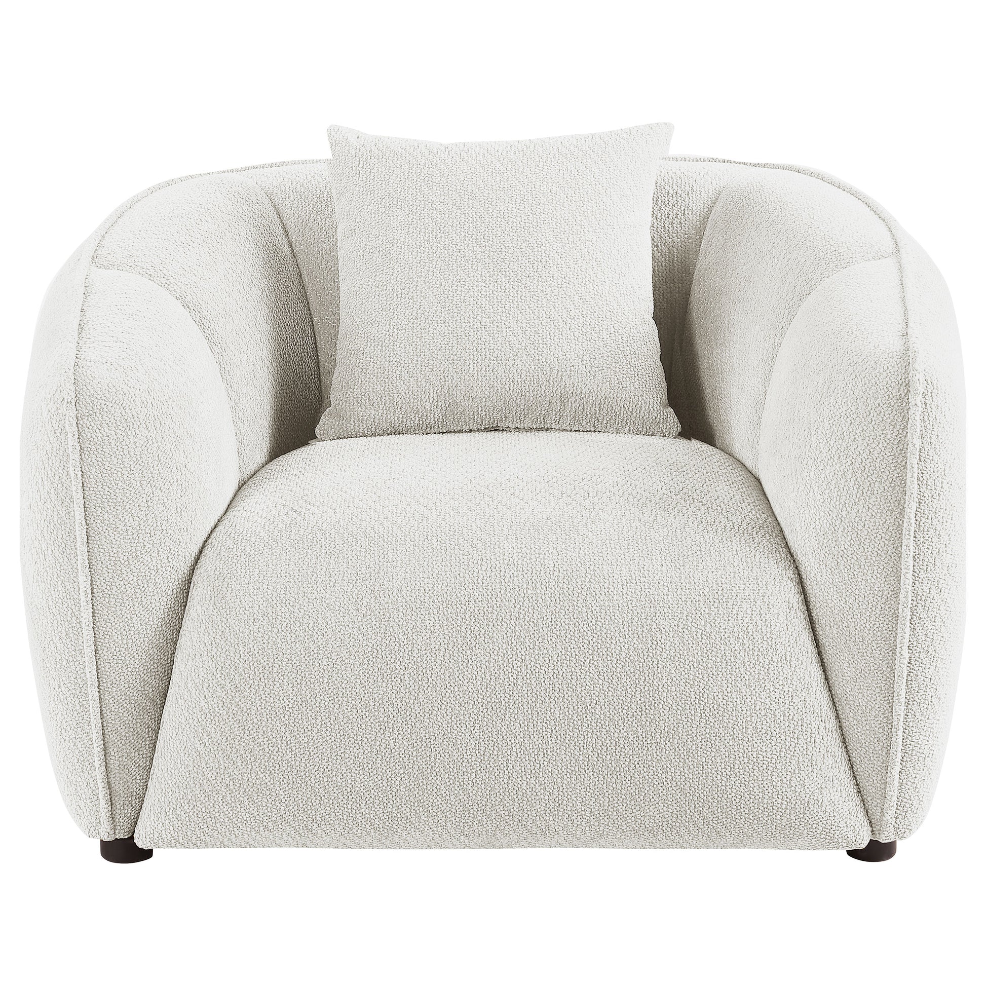 Aleisha Fabric Upholstered Accent Chair Sand