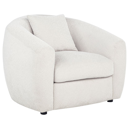 Isabella 3-piece Fabric Upholstered Sofa Set Sand