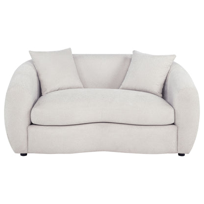 Isabella Fabric Upholstered Loveseat Sand
