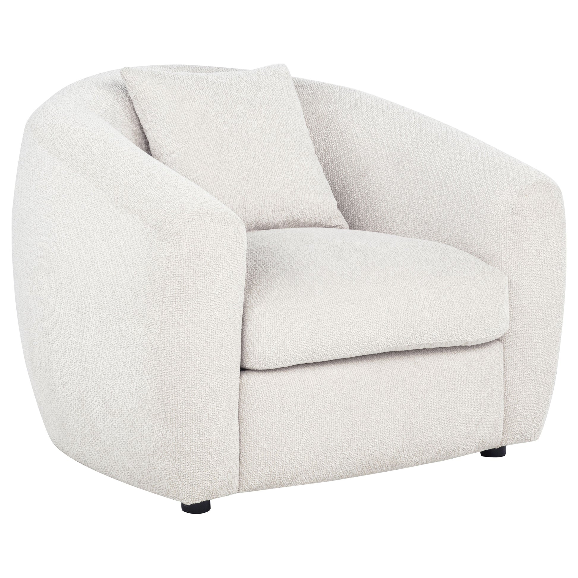 Isabella Fabric Upholstered Accent Chair Sand