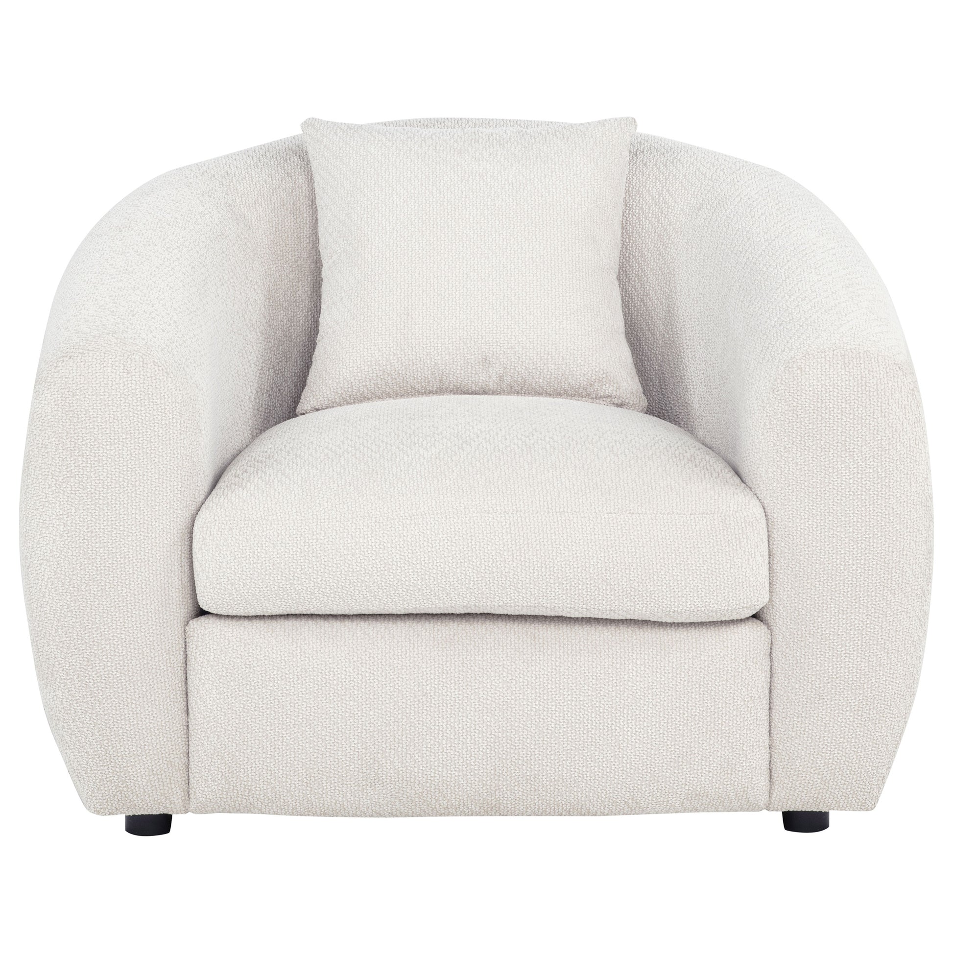 Isabella Fabric Upholstered Accent Chair Sand