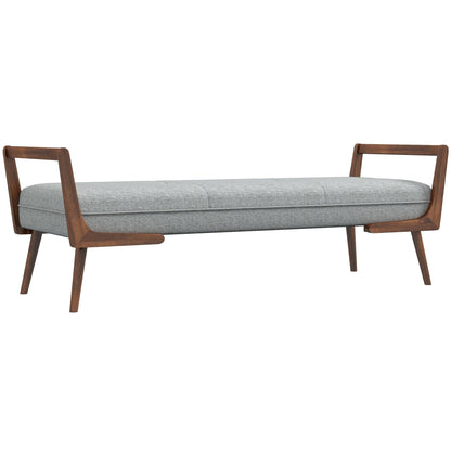 Cora - Bench - Gray - The Sleep Loft - Online Mattress Showroom NYC