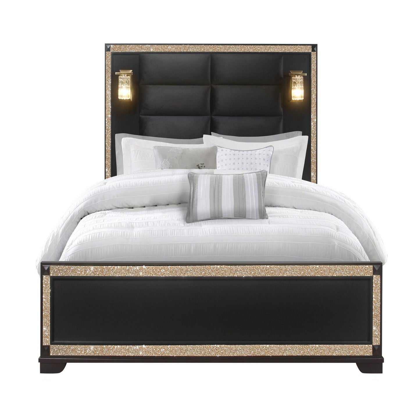 Lively - Bed With Lamps, Elegant Design - The Sleep Loft - Online Mattress Showroom NYC