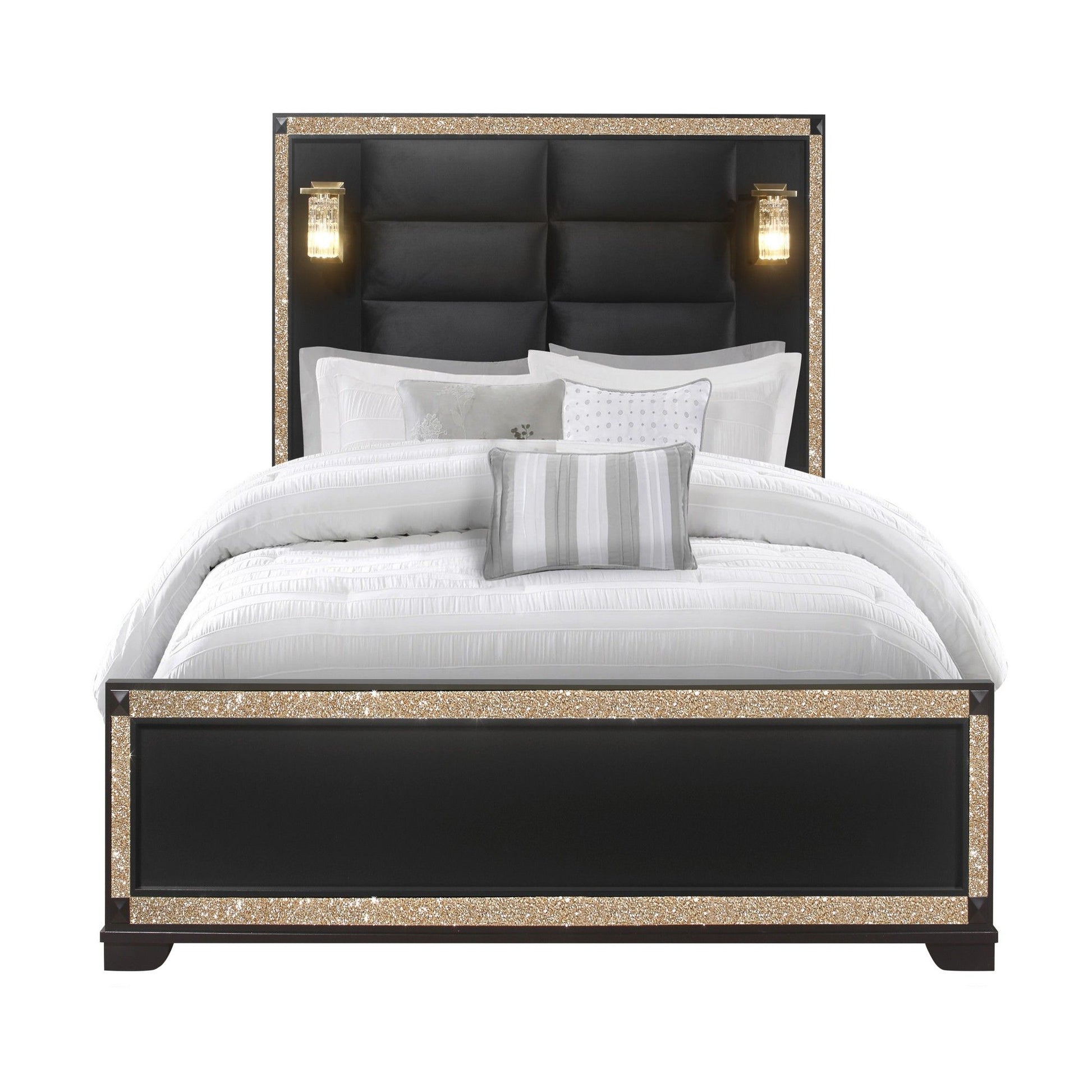 Lively - Bed With Lamps, Elegant Design - The Sleep Loft - Online Mattress Showroom NYC
