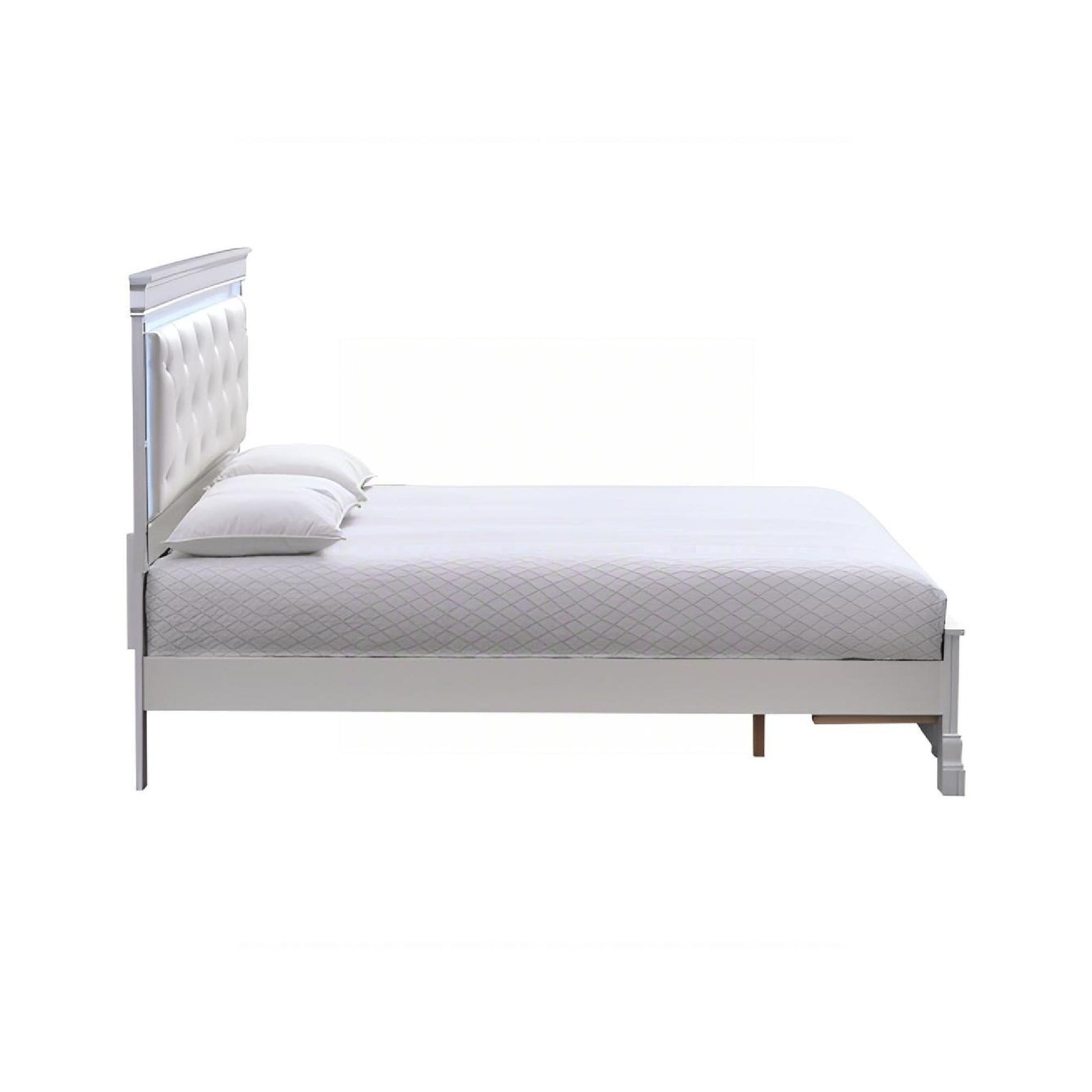Verona - Bed With LED Accent Lighting, 2 Drawers - The Sleep Loft - Online Mattress Showroom NYC