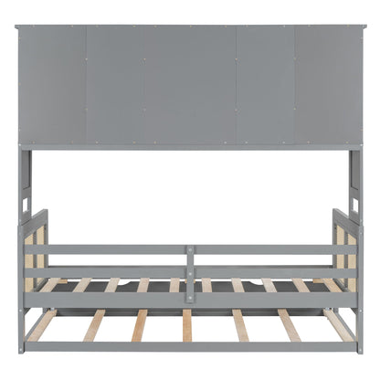 Daybed And All In One Cabinet And Shelf - The Sleep Loft - Online Mattress Showroom NYC