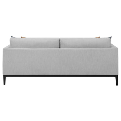 Apperson Upholstered Track Arm Sofa Light Grey