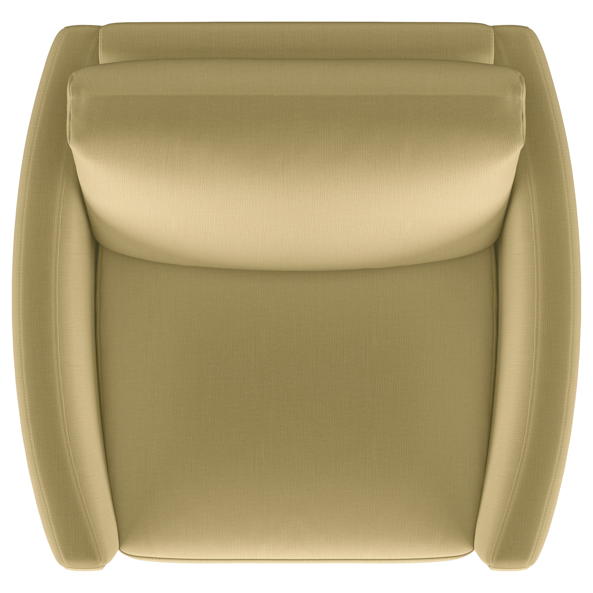 Corliss Upholstered Curved Track Arm Chair Camel