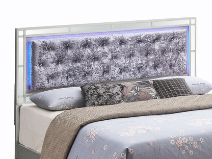 Madison - Upholstered Bed With LED - The Sleep Loft - Online Mattress Showroom NYC