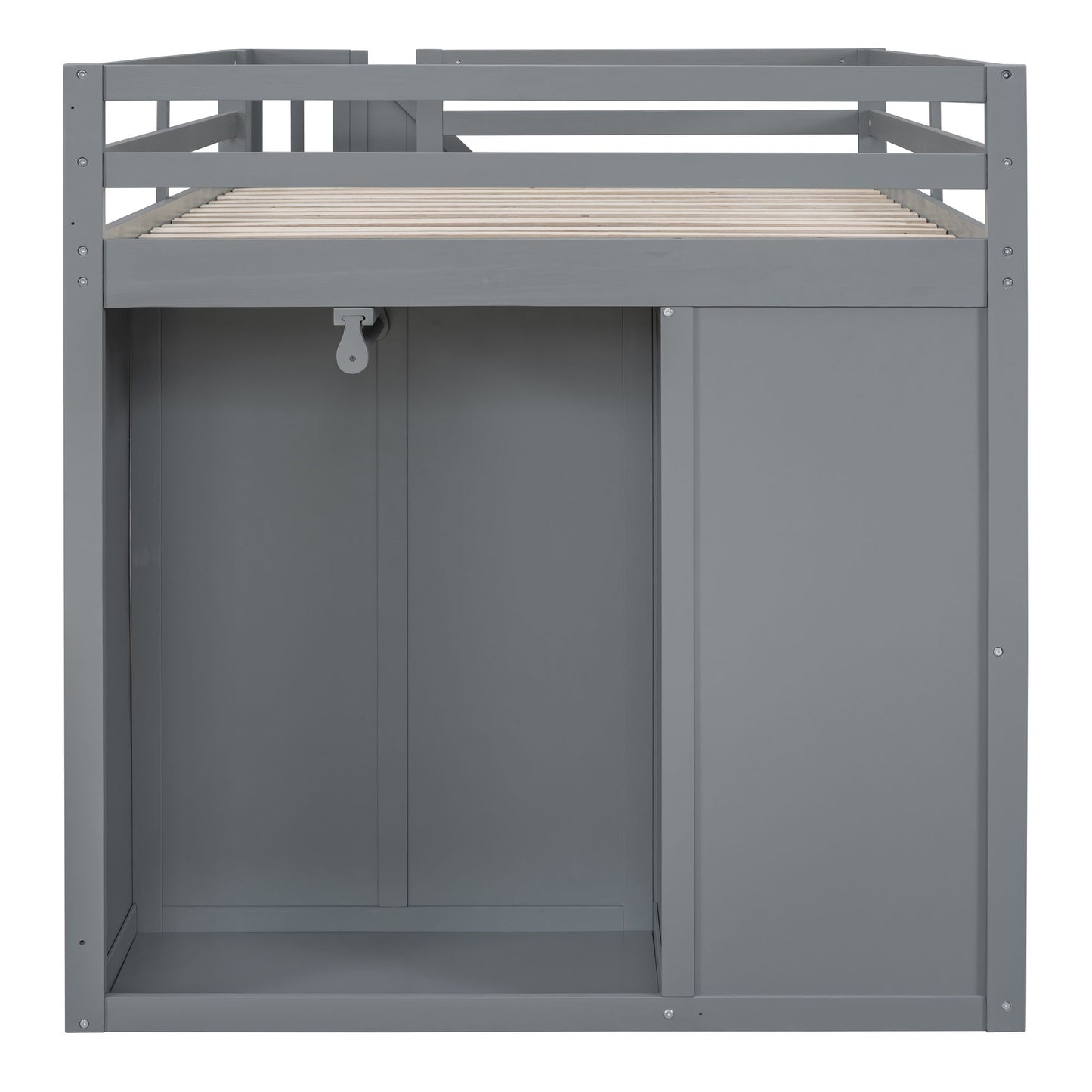 Loft Bed With Built In Wardrobes, Cabinets And Drawers - The Sleep Loft - Online Mattress Showroom NYC