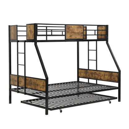 Modern Metal Bunk Bed With Dual Side Ladder And Metal Desig - The Sleep Loft - Online Mattress Showroom NYC