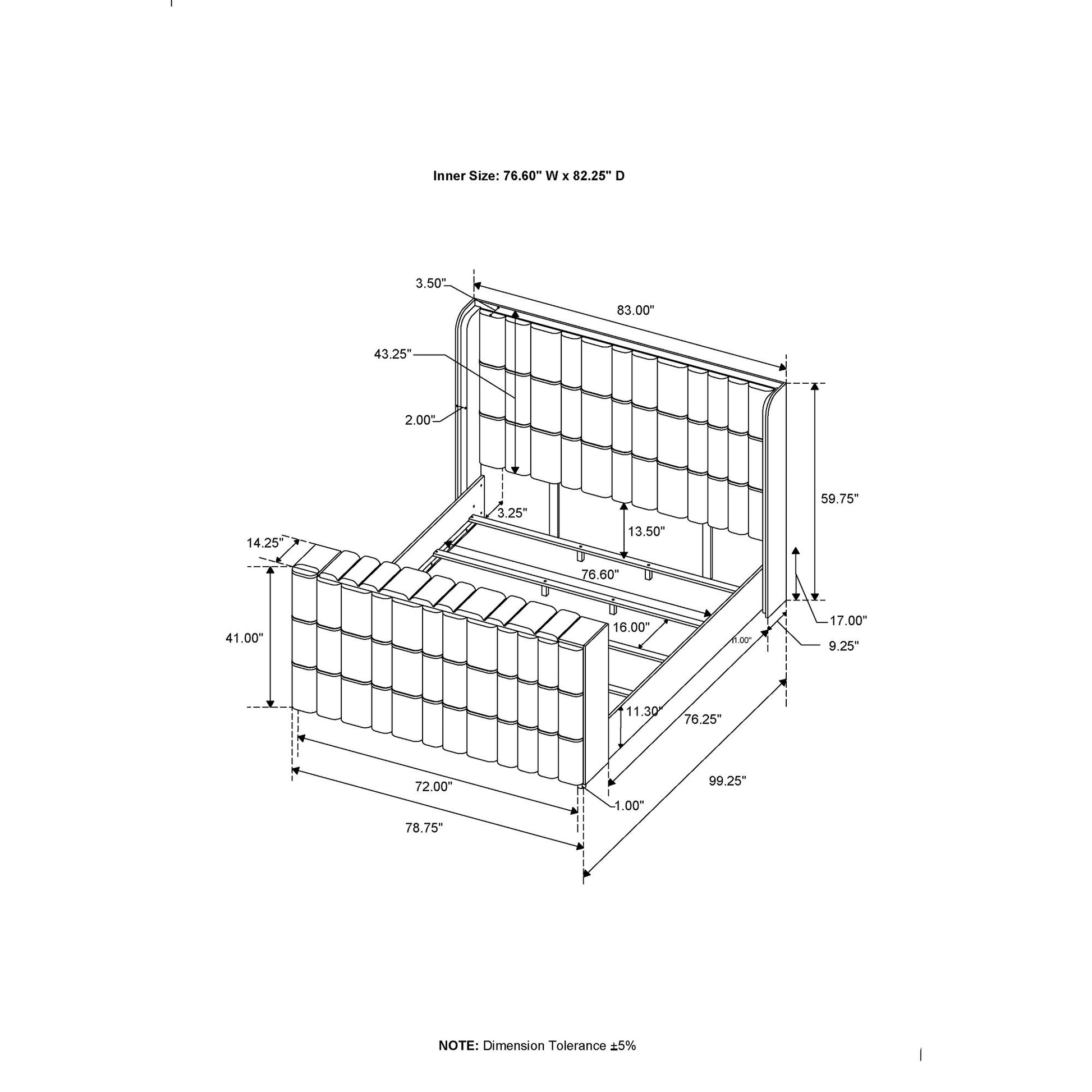 Isaiah - Bed With TV Lift-LED Speakers And Fireplace - The Sleep Loft - Online Mattress Showroom NYC