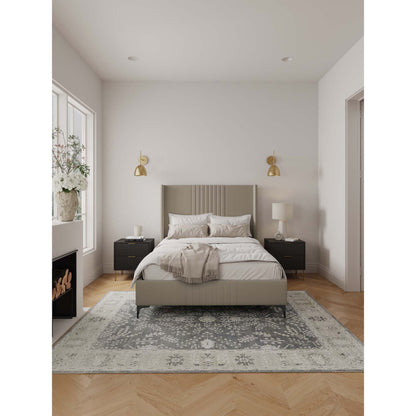 Promenade - Bed With Upholstered Headboard And Slats - The Sleep Loft - Online Mattress Showroom NYC