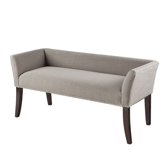 Elegant Design Bench Upholstery, Solid Wood Frame - The Sleep Loft - Online Mattress Showroom NYC