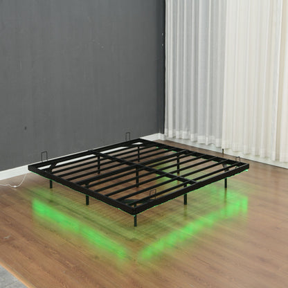 Floating Bed Frames With LED Lights - The Sleep Loft - Online Mattress Showroom NYC