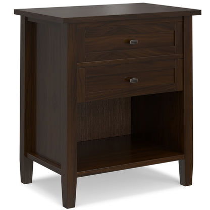 Warm Shaker - Bedside Table - The Sleep Loft - Online Mattress Showroom NYC