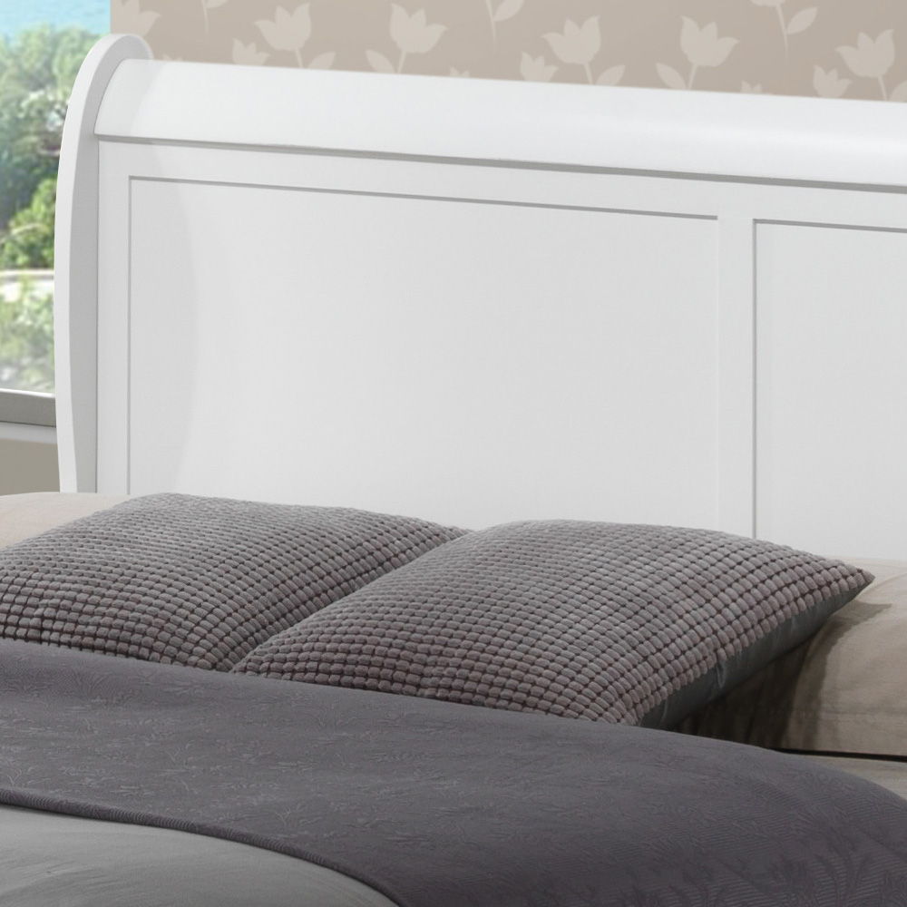 Sleigh Bed With Low Footboard - The Sleep Loft - Online Mattress Showroom NYC