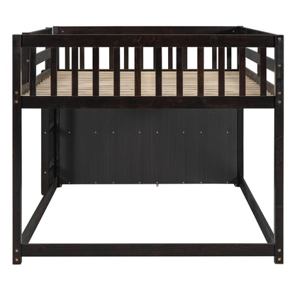 Bunk Bed With 4 Drawers And 3 Shelves - The Sleep Loft - Online Mattress Showroom NYC