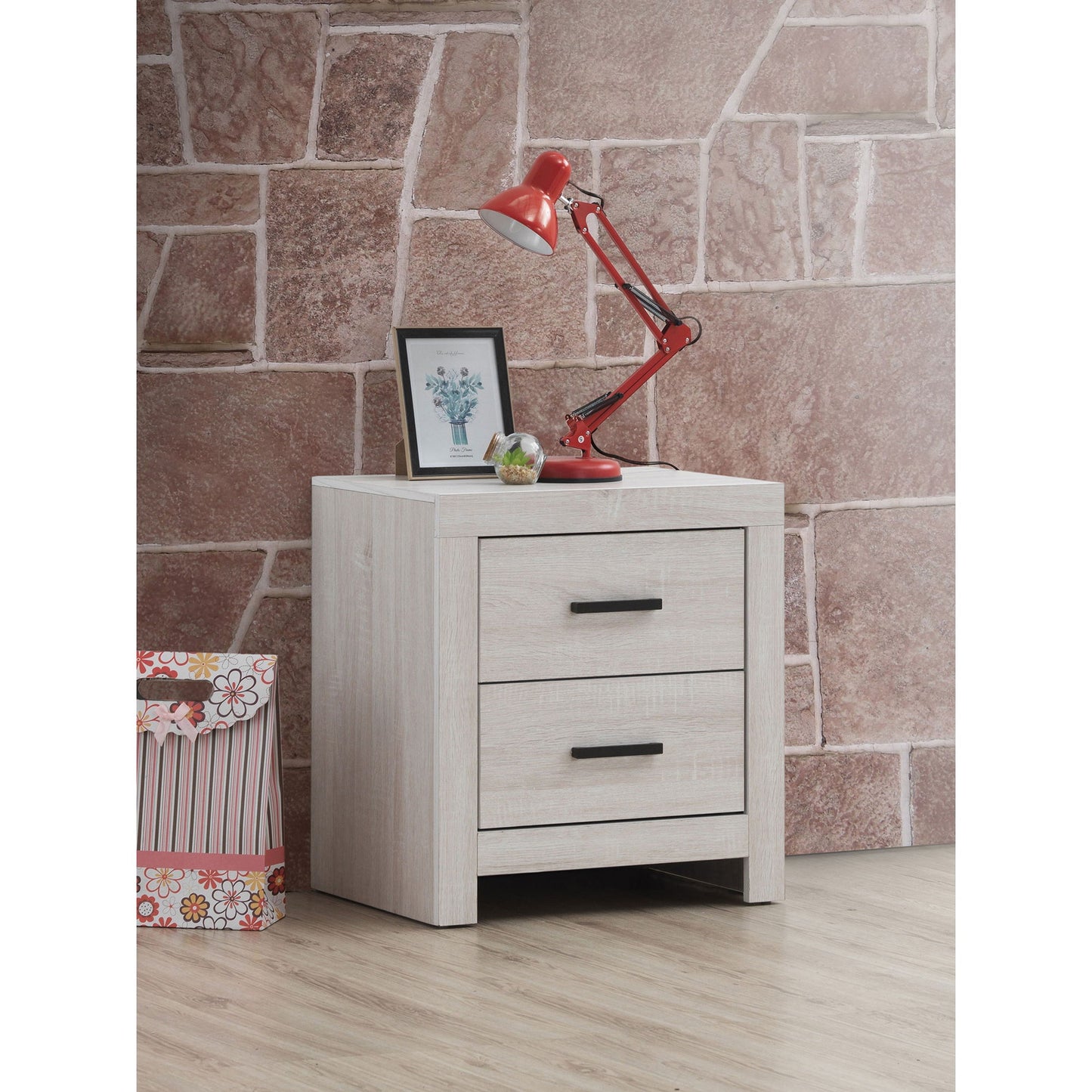 Brantford - 2 Drawer Nightstand - The Sleep Loft - Online Mattress Showroom NYC