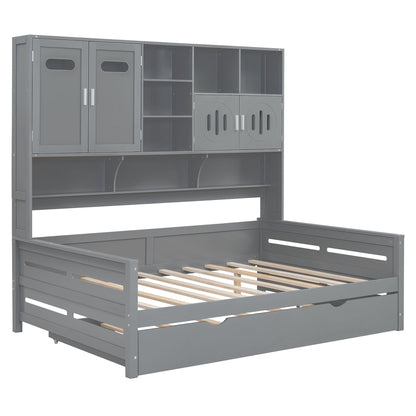 Daybed With All-In-One Cabinet And Shelf - The Sleep Loft - Online Mattress Showroom NYC