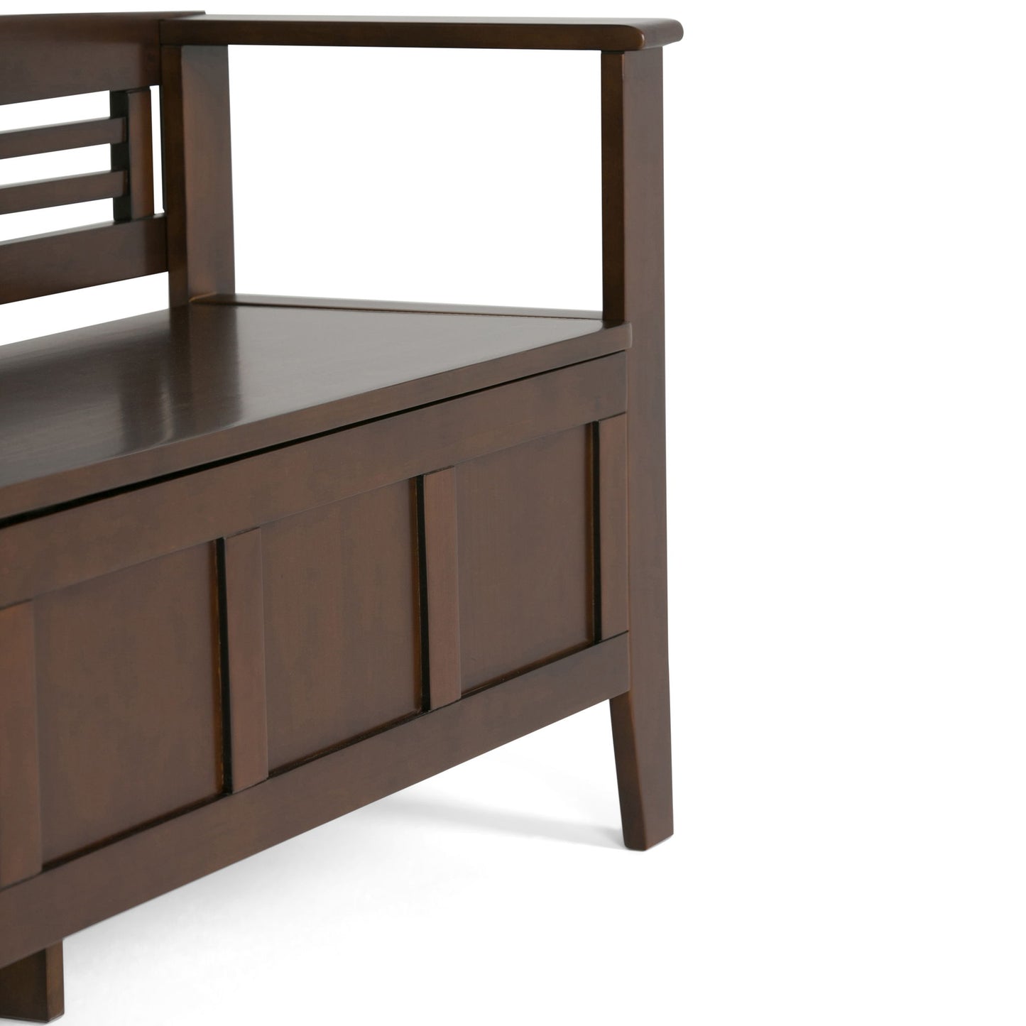 Adams - Entryway Storage Bench Handcrafted - The Sleep Loft - Online Mattress Showroom NYC