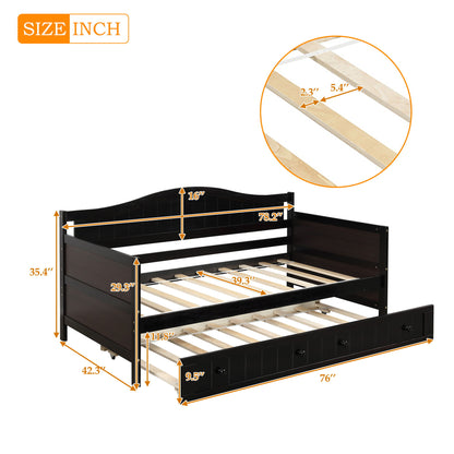 Wooden Daybed, Sofa Bed, No Box Spring Needed - The Sleep Loft - Online Mattress Showroom NYC