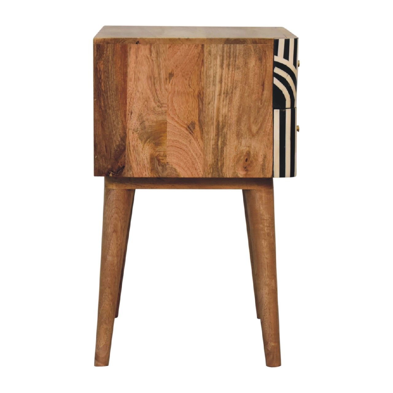 Edessa Bone Inlay Bedside - The Sleep Loft - Online Mattress Showroom NYC