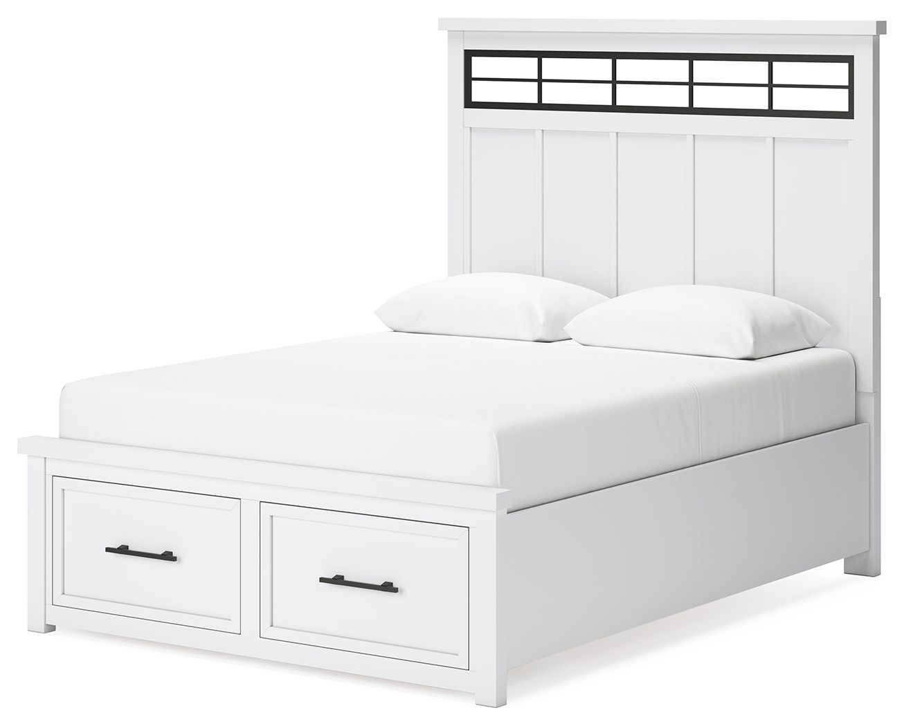 Ashbryn - Panel Storage Bed - The Sleep Loft - Online Mattress Showroom NYC