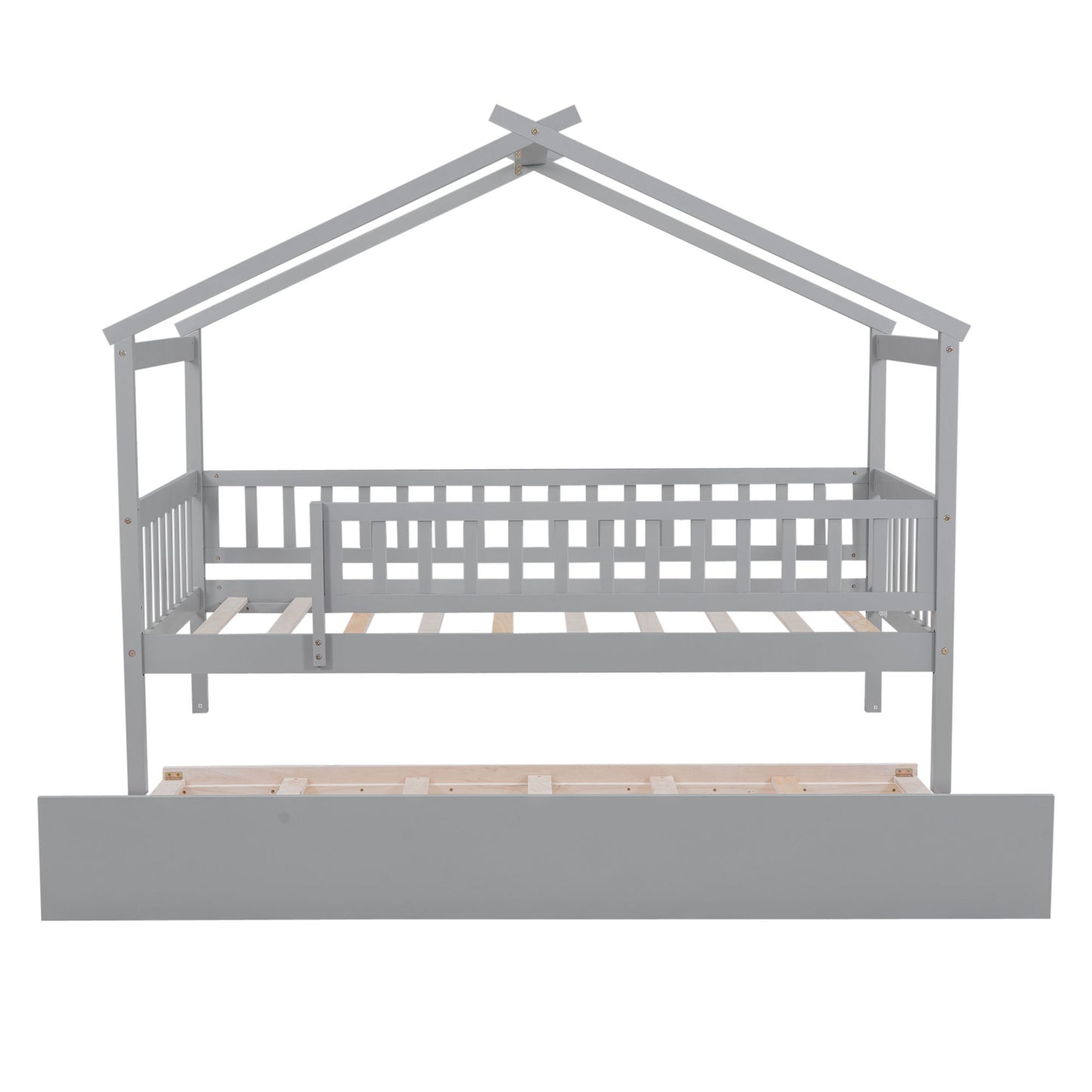 Creativity House Bed With Twin Size Trundle - The Sleep Loft - Online Mattress Showroom NYC
