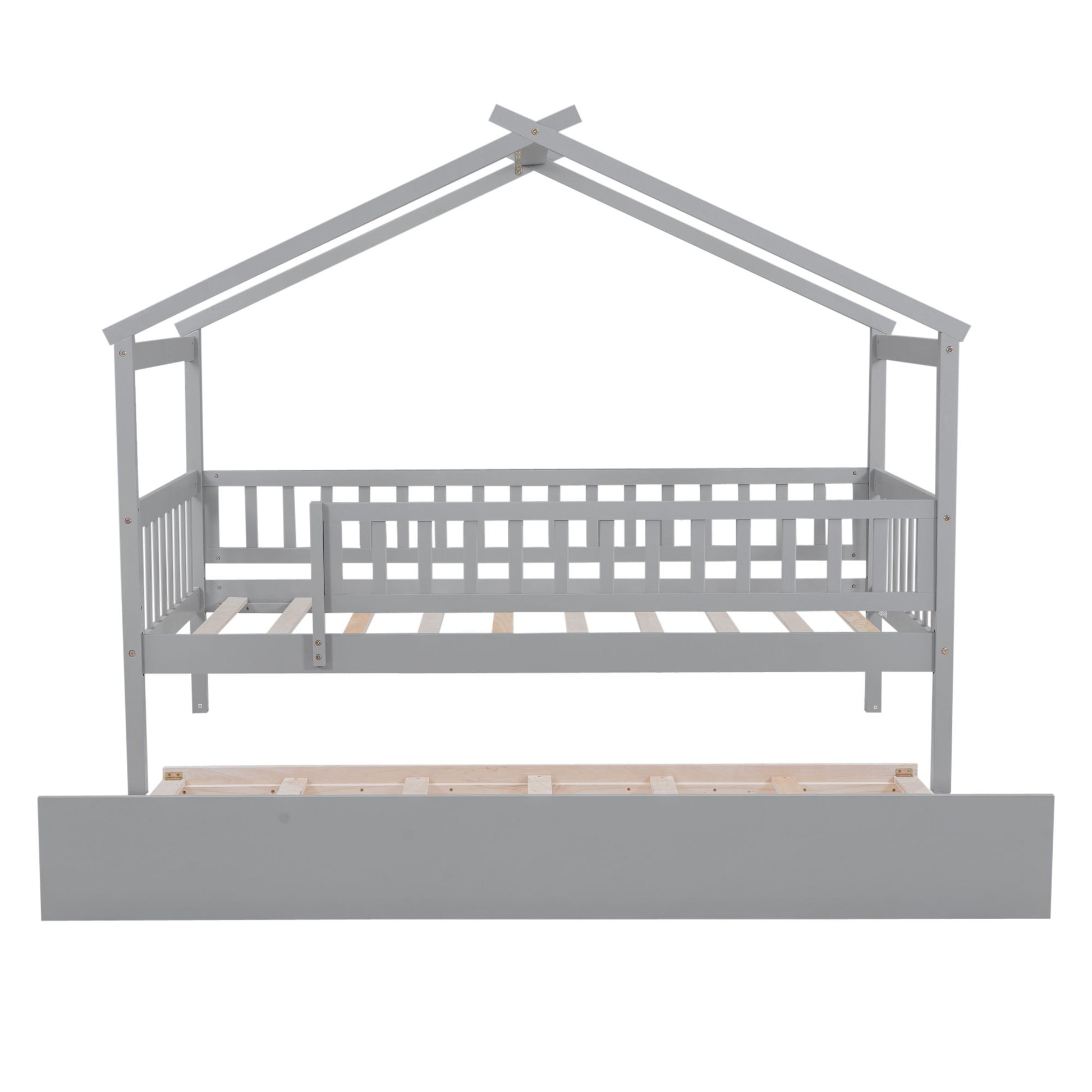 Creativity House Bed With Twin Size Trundle - The Sleep Loft - Online Mattress Showroom NYC
