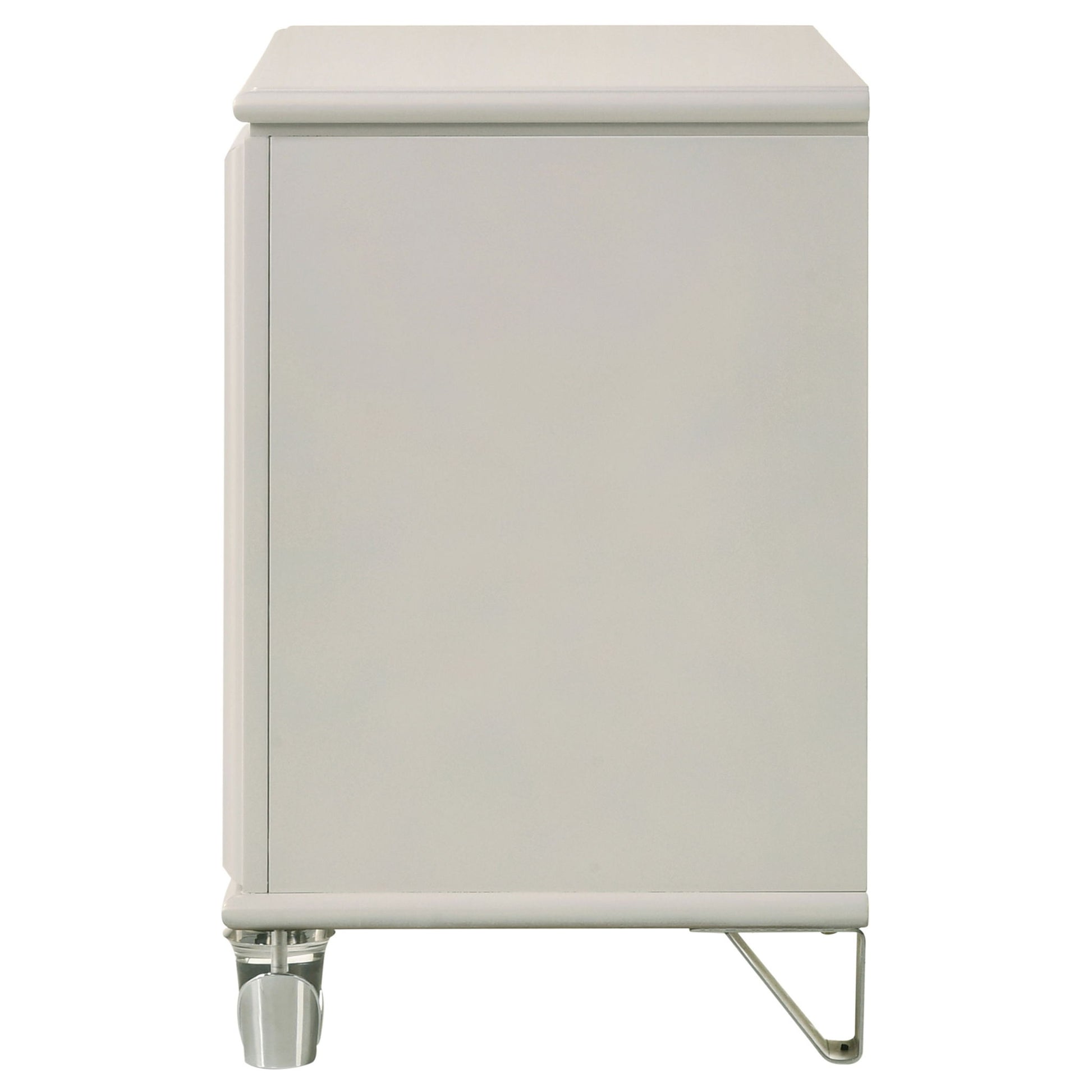 Gwendolyn - 2 Drawer Nightstand - White - The Sleep Loft - Online Mattress Showroom NYC