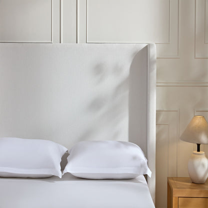 Harper - Tall Headboard Upholstered Bed / High Headboard / Elegant Simplicity / No Box Spring Needed - The Sleep Loft - Online Mattress Showroom NYC