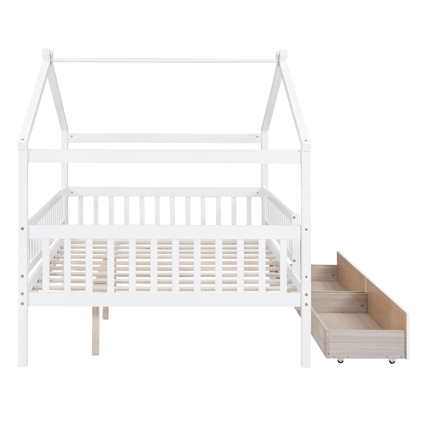 House Bed With 2 Drawers - The Sleep Loft - Online Mattress Showroom NYC