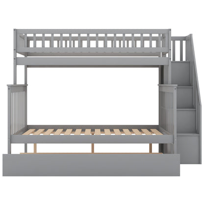 Bunk Bed With Staircase - The Sleep Loft - Online Mattress Showroom NYC