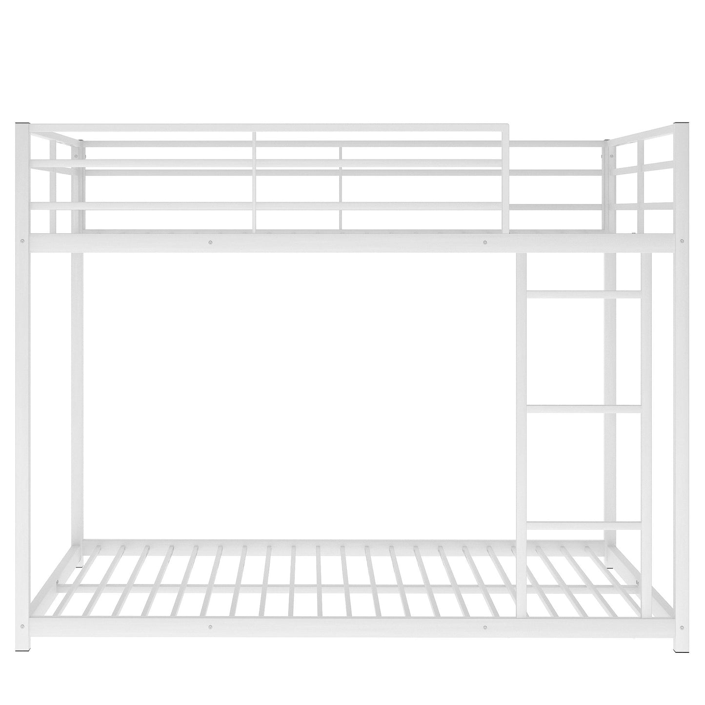 Metal Bunk Bed, Low Bunk Bed With Ladder - The Sleep Loft - Online Mattress Showroom NYC
