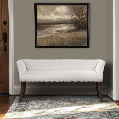 Welburn - Upholstered Bench - The Sleep Loft - Online Mattress Showroom NYC