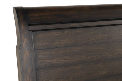 Crafted Sleigh Bed - The Sleep Loft - Online Mattress Showroom NYC