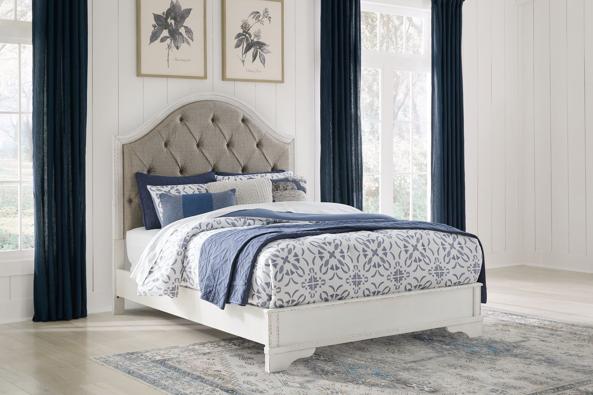 Blendon - Upholstered Panel Bed - The Sleep Loft - Online Mattress Showroom NYC