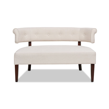 Jared - Versatile Roll Arm Tufted Bench Settee - The Sleep Loft - Online Mattress Showroom NYC