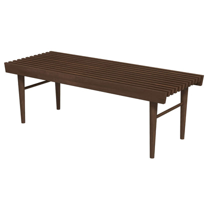 Mia - Bench - Dark Brown - The Sleep Loft - Online Mattress Showroom NYC