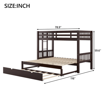 Smooth Mobility Bunk Bed With Trundle - The Sleep Loft - Online Mattress Showroom NYC