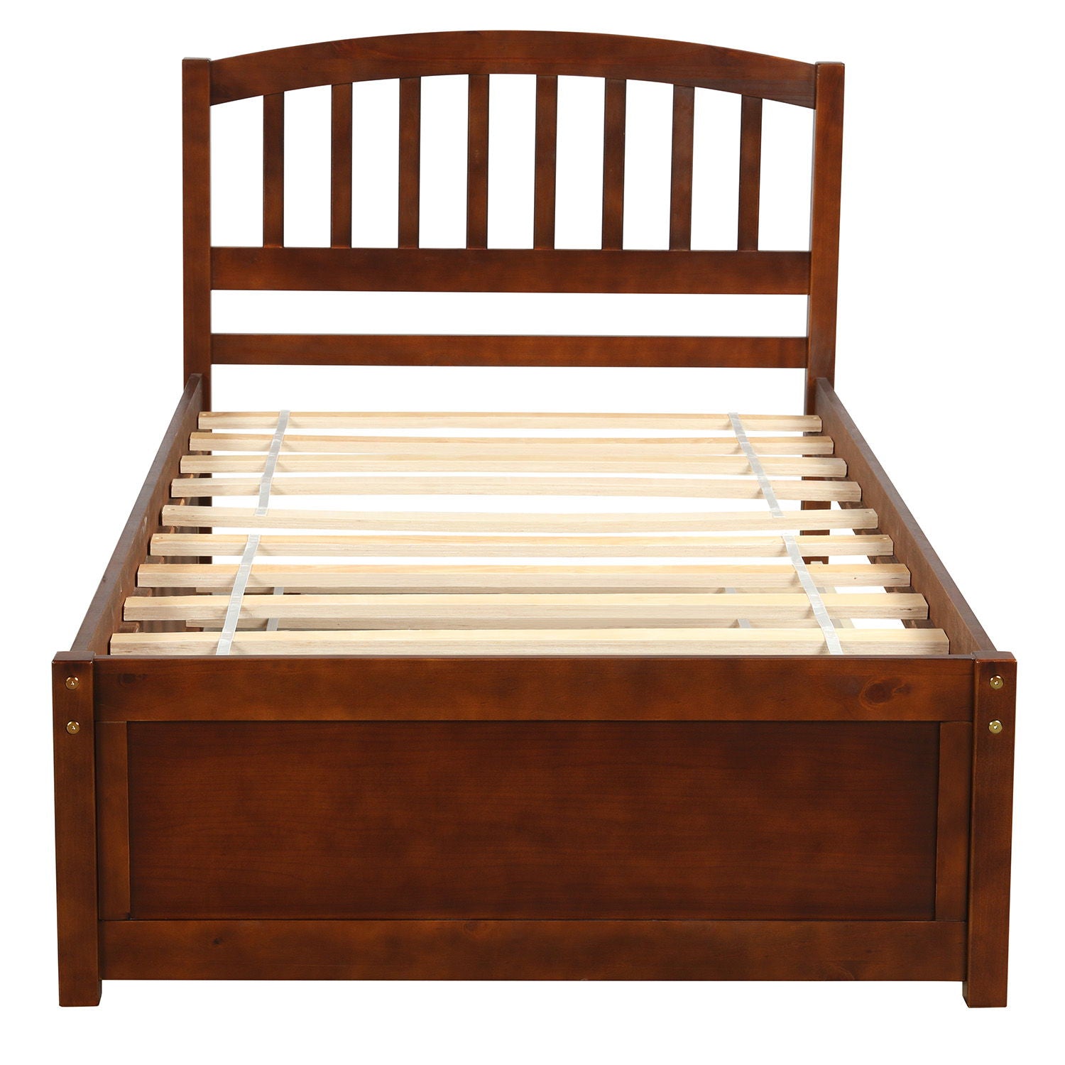 Platform Bed Wood Bed Frame With Trundle - The Sleep Loft - Online Mattress Showroom NYC