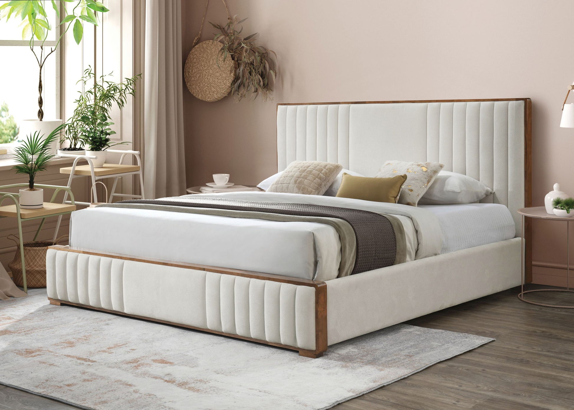 Kaleea - Queen Bed - Beige - The Sleep Loft - Online Mattress Showroom NYC