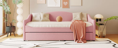 Design Upholstered Daybed With Light And Trundle - The Sleep Loft - Online Mattress Showroom NYC
