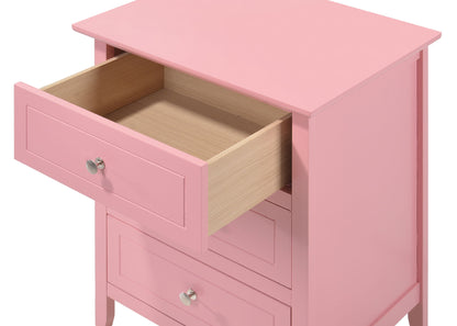 Dove Tailed Drawers 3 Drawer Nightstand