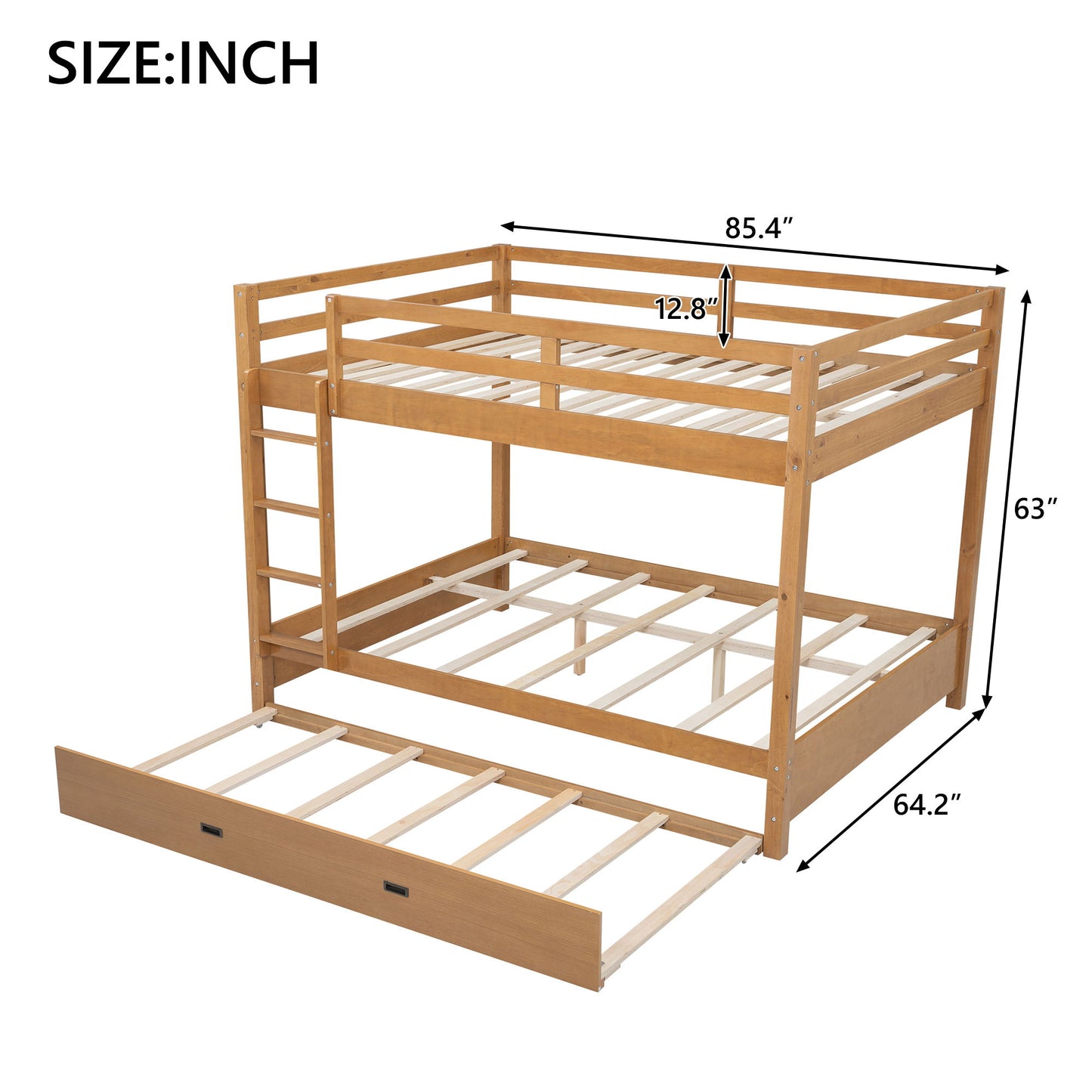Sturdy Bunk Bed With Ladder - The Sleep Loft - Online Mattress Showroom NYC
