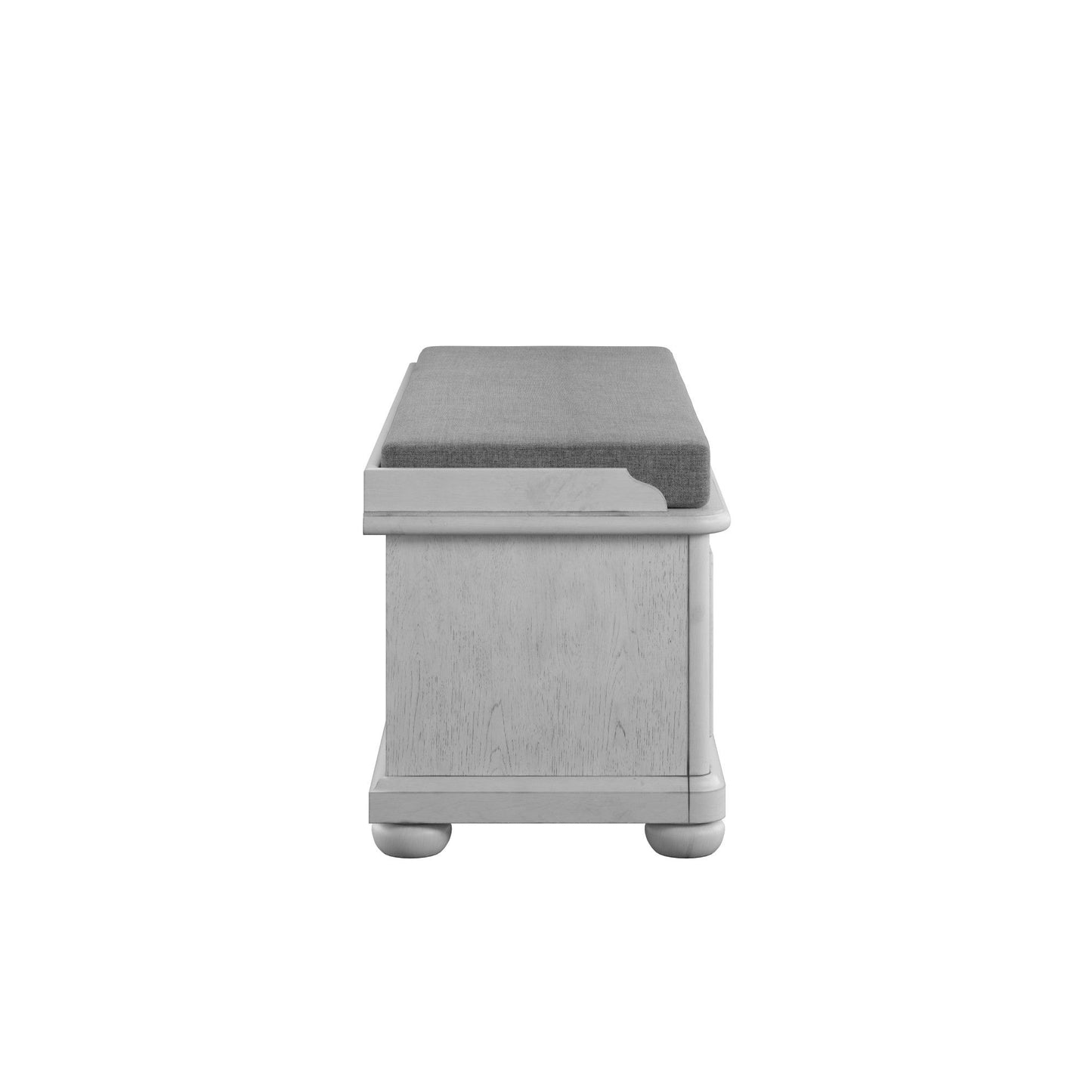 Storage Bench - Gray - The Sleep Loft - Online Mattress Showroom NYC