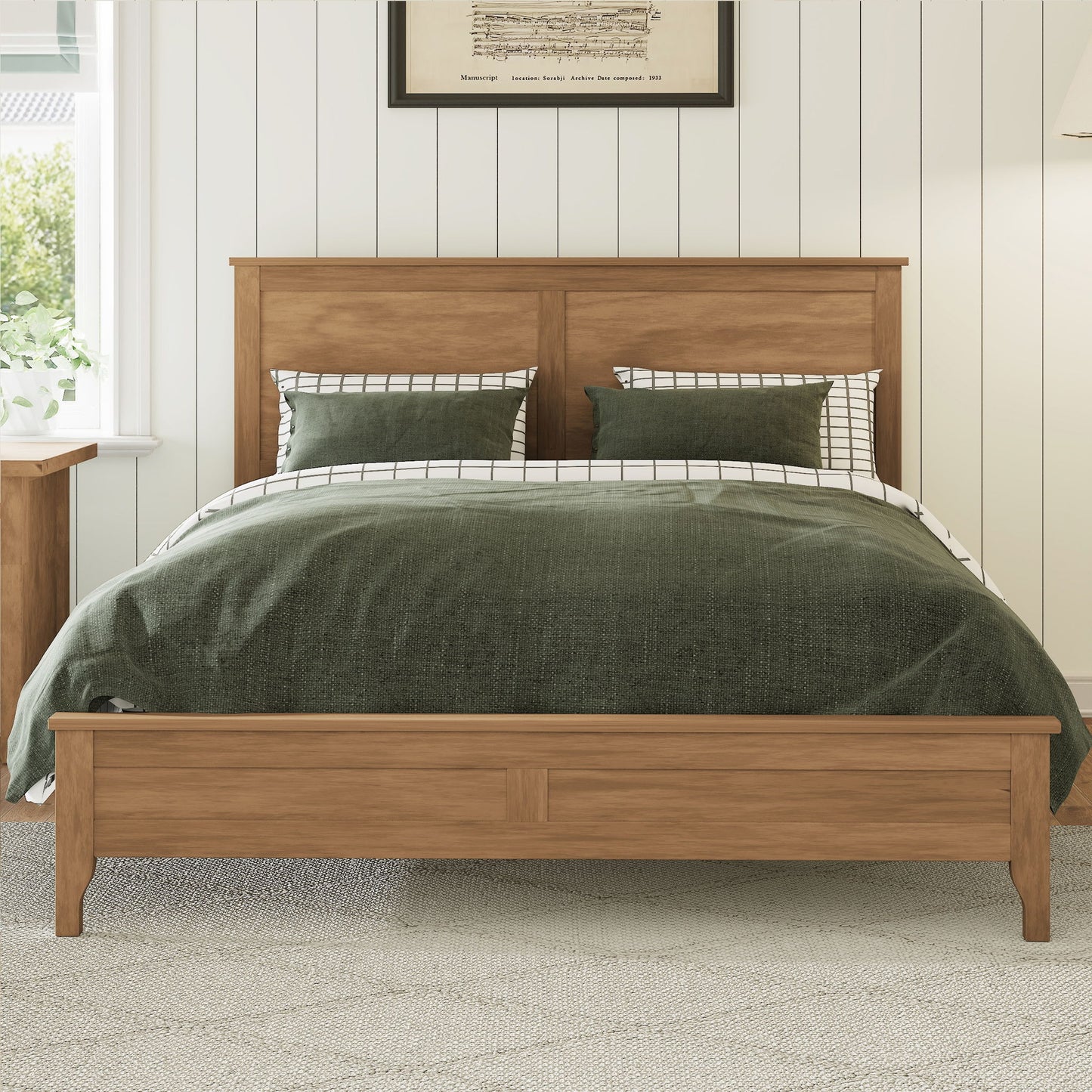 Modern Solid Wood Platform Bed - The Sleep Loft - Online Mattress Showroom NYC