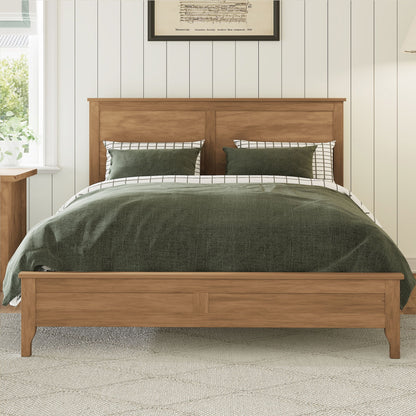 Modern Solid Wood Platform Bed - The Sleep Loft - Online Mattress Showroom NYC
